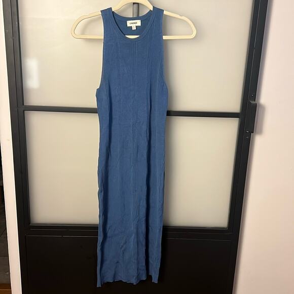 L'AGENCE Blue Shelby Body-con DRESS WOMENS SIZE Medium - Picture 1 of 8
